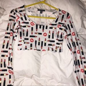 Kendall & Kylie crop top